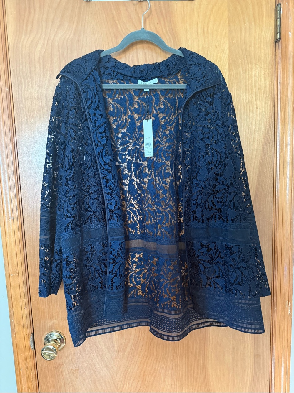 Chico’s Traveler Lace Jacket